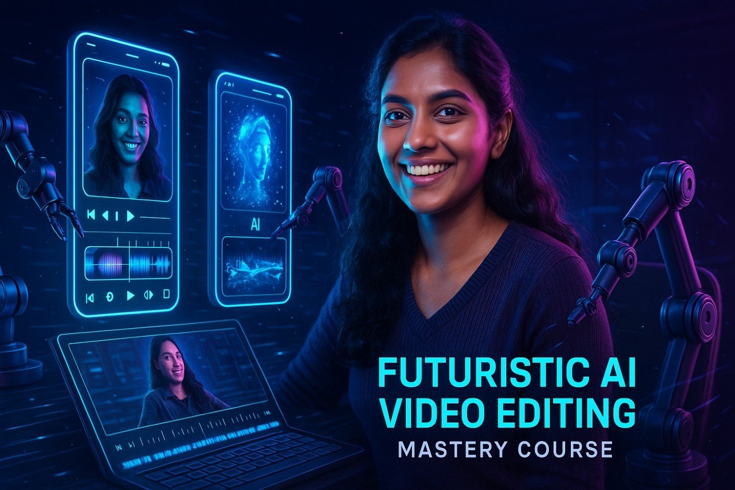 BONUS #3 – Futuristic AI Video Editing Course
